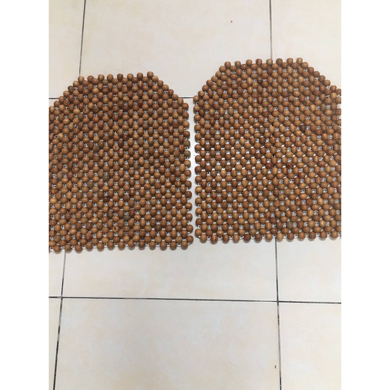 Combo 2 Đệm lót yên xe máy hạt gỗ 12ly cho xe ga và xe số