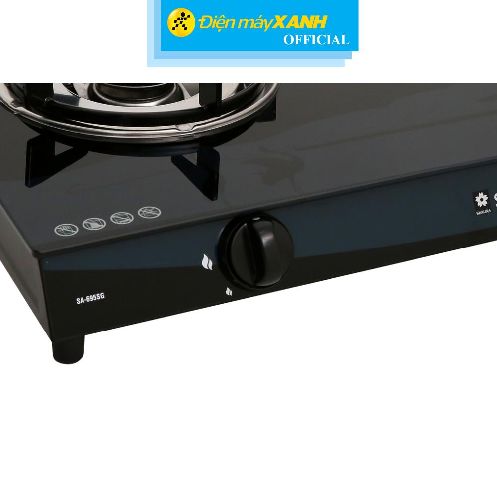 Bếp ga đôi Sakura SA-695SG - Hàng Chính Hãng