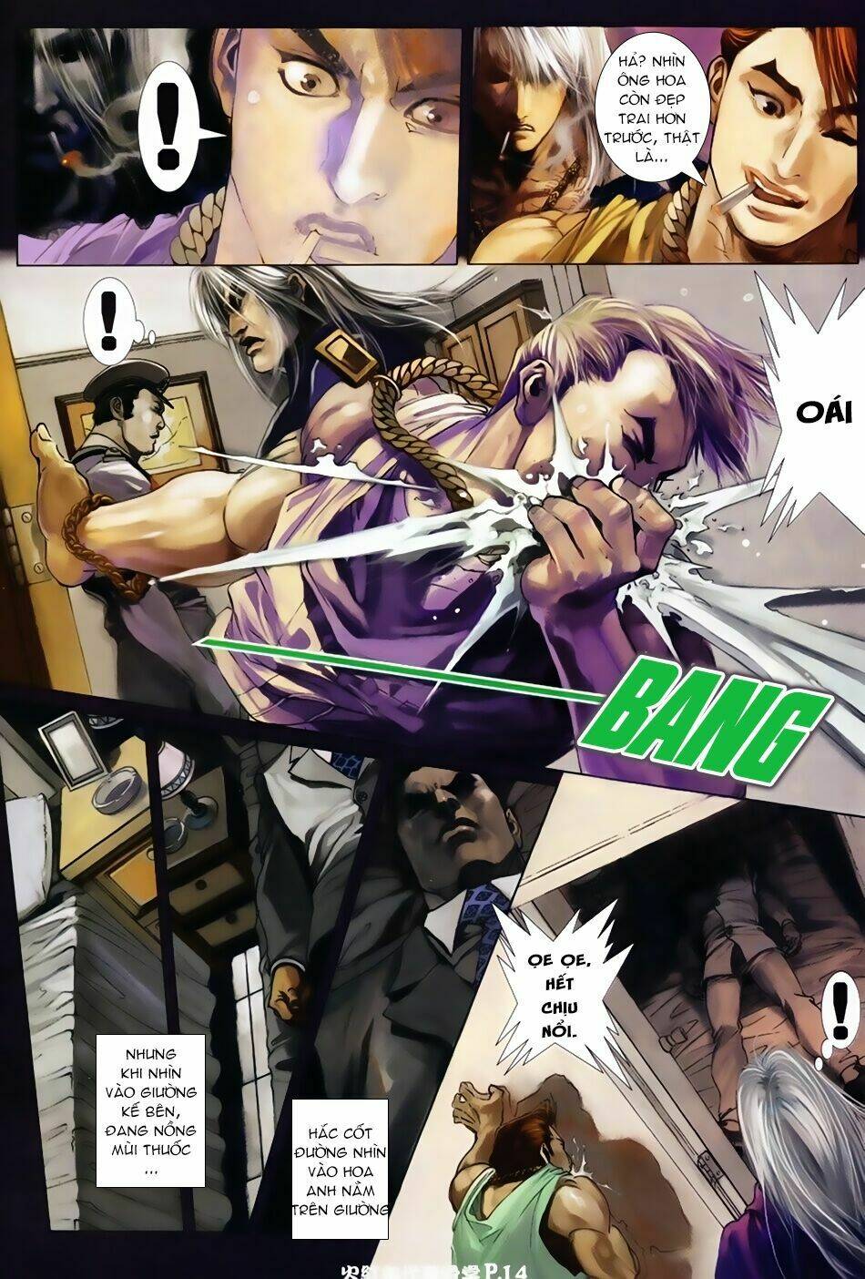 hỏa hồng niên đại hắc cốt đường chapter 3 13