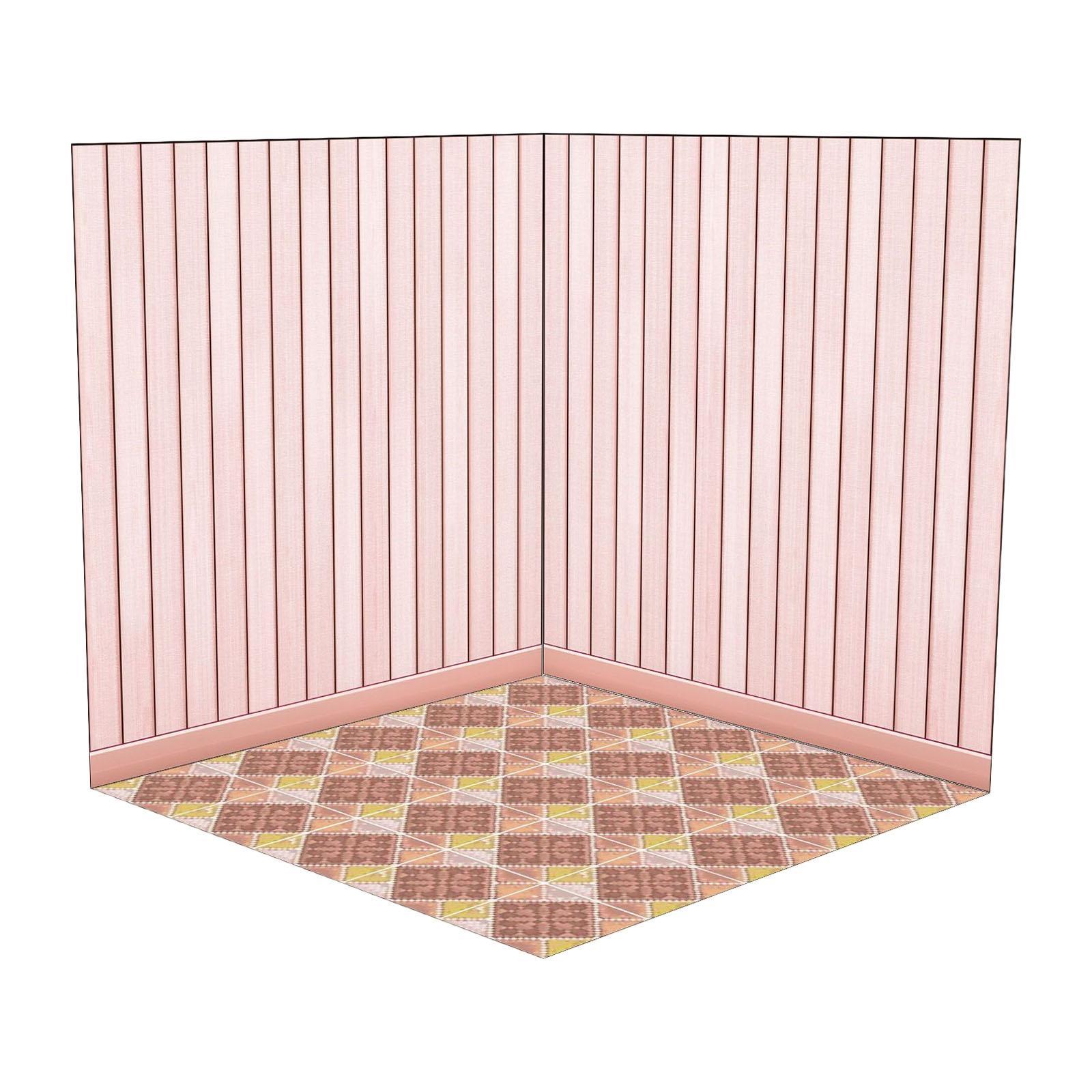 2x 1:12 Dollhouse Display Board Miniature Background Board for Adults Unisex