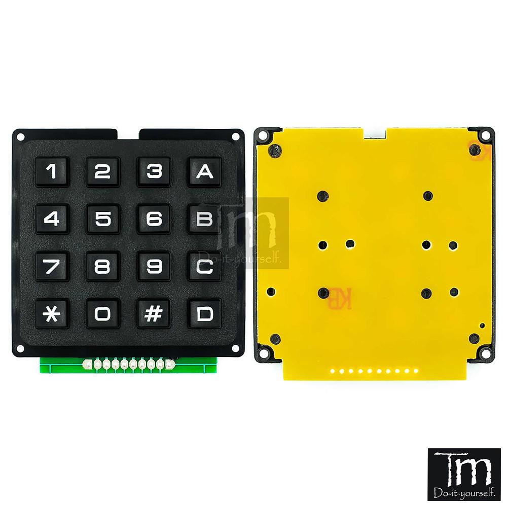 Bàn Phím Công Nghiệp Ma Trận Nhựa Cứng 3x3 4x4 Keypad