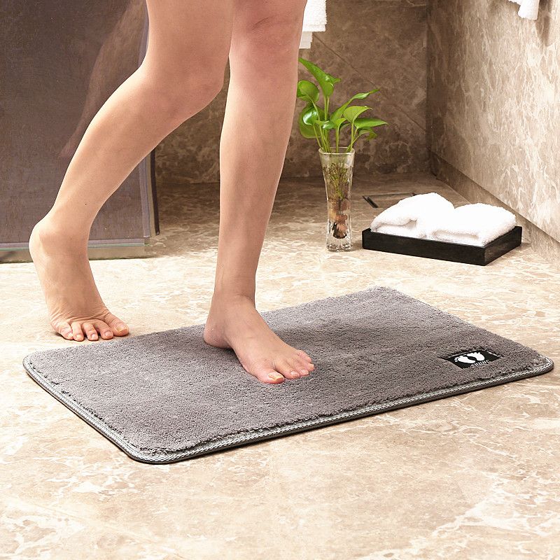 Thảm Lau Chân Phòng Khách Nhà Tắm Nhà Bếp Siêu Thấm Nước - Giao màu ngẫu nhiên