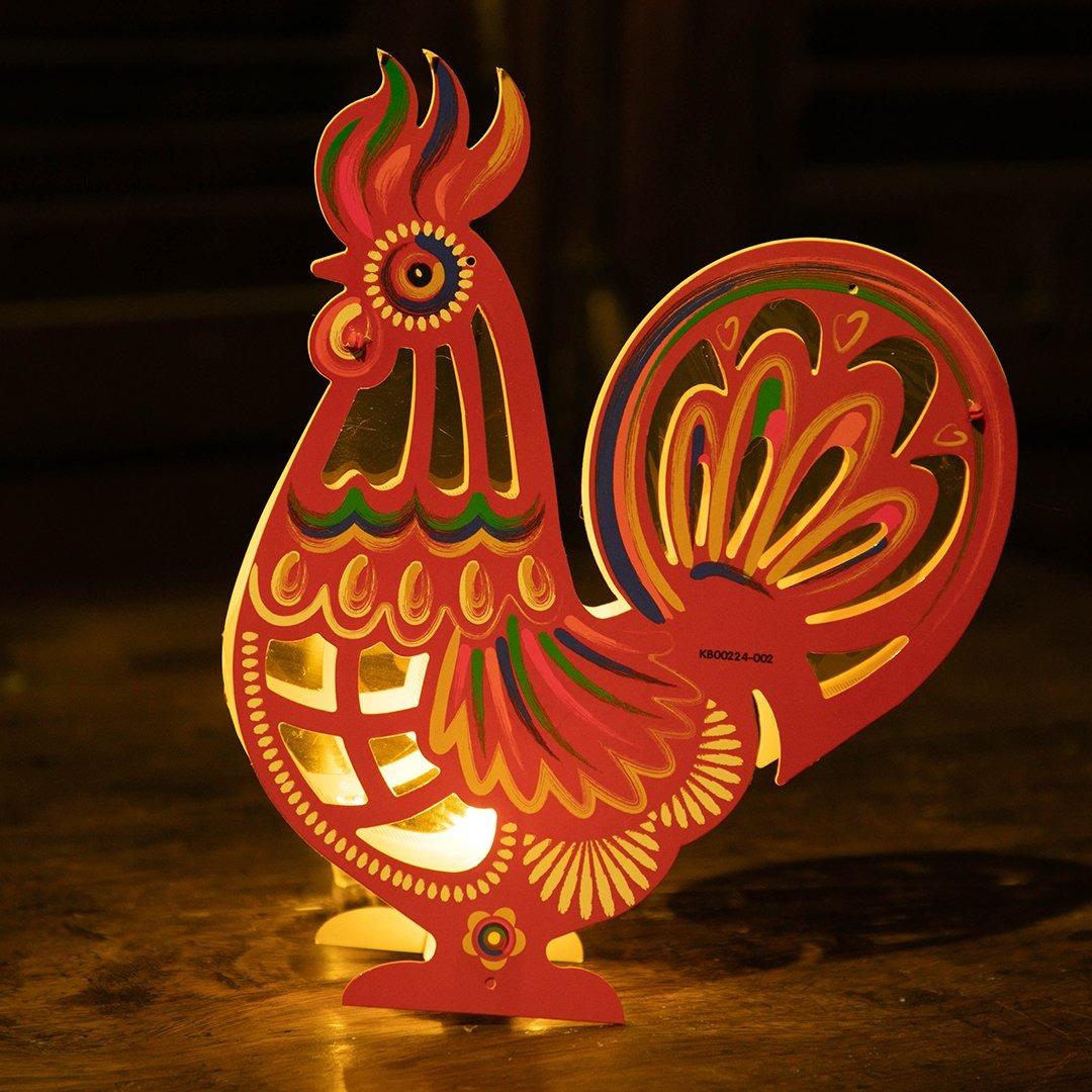 Lồng Đèn Trang Trí - Ký Ức Tuổi Thơ - Hình Gà Mini - Happy Kibu KB00224-002