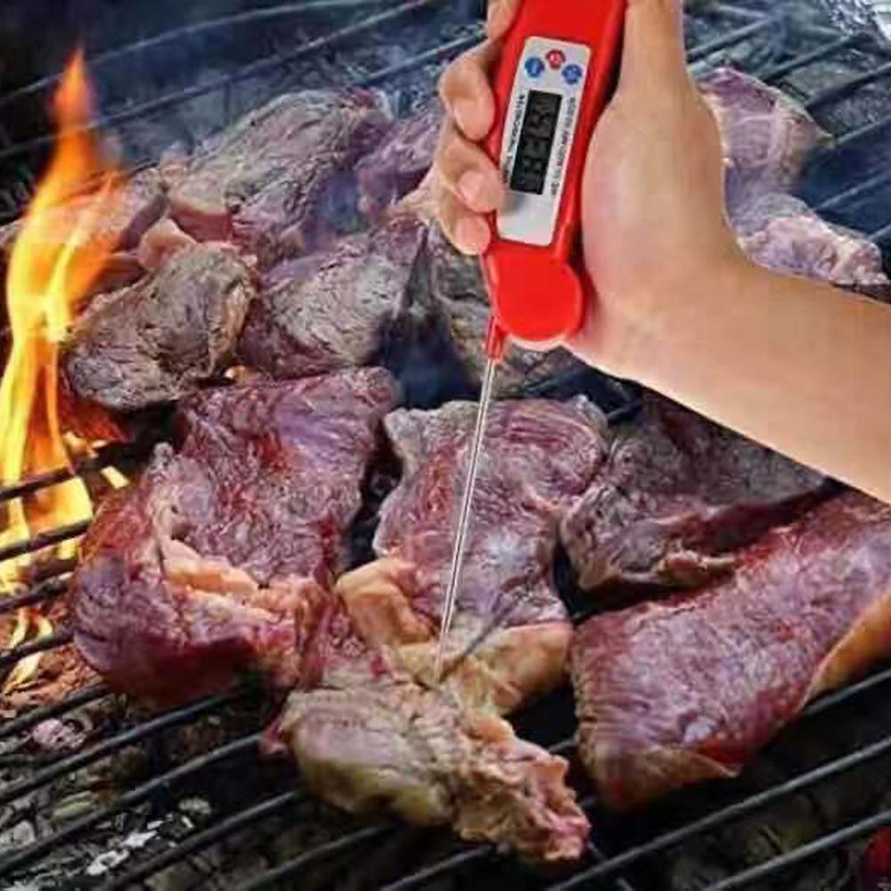 Nhiệt kế đo thức ăn nhà bếp di động Không thấm nước, đầu dò bằng thép không gỉ