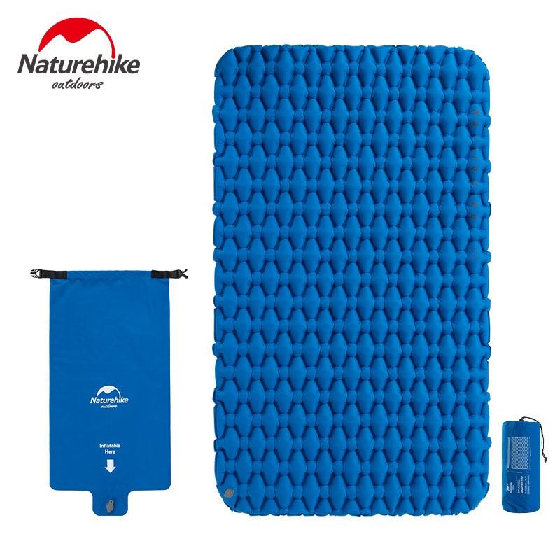 ĐỆM HƠI ĐÔI ĐI DÃ NGOẠI, CẮM TRẠI NATUREHIKE NH19Z055-P