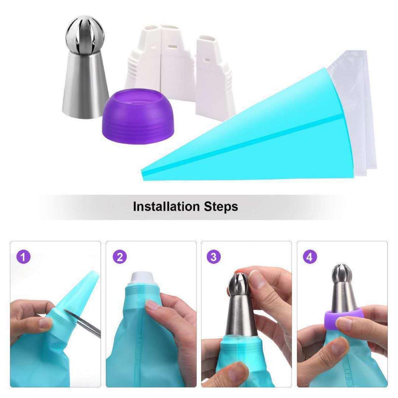 32 miếng ngọn đuốc gắn bóng phun hình quả bóng.