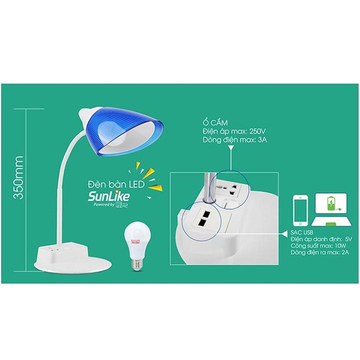 Đèn bàn LED chống cận 8W Rạng Đông RD-RL-40