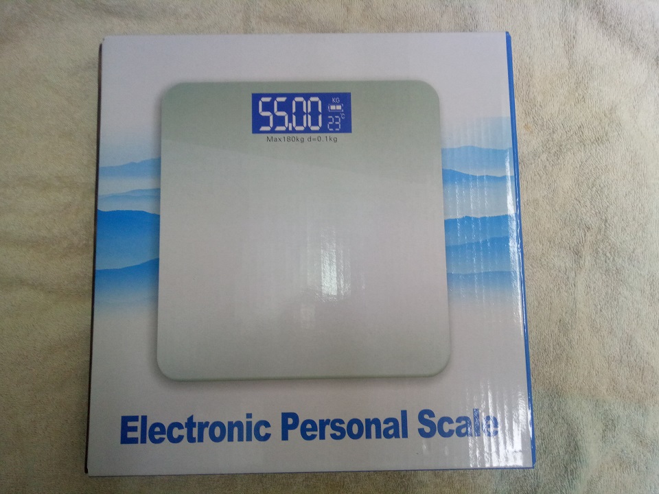 Cân sức khỏe điện tử iSCALE cân tối đa 180kg (màu ngẫu nhiên) - Cân điện tử 180kg - Hàng chính hãng