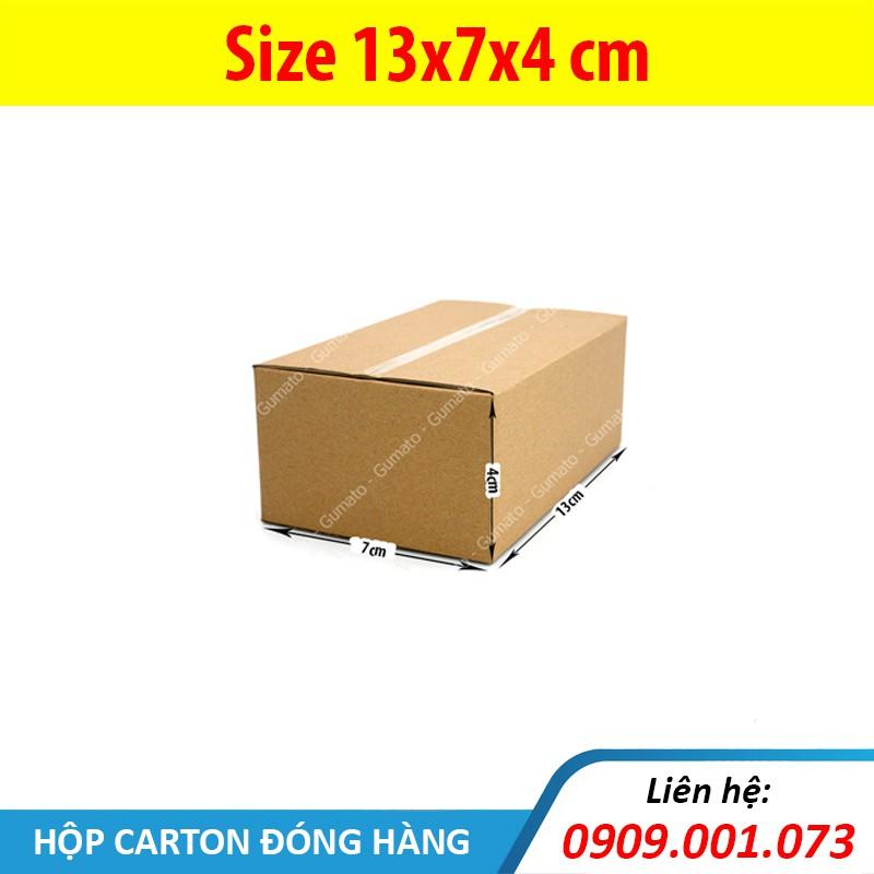 Hộp giấy P23 size 13x7x4 cm, thùng carton gói hàng Everest