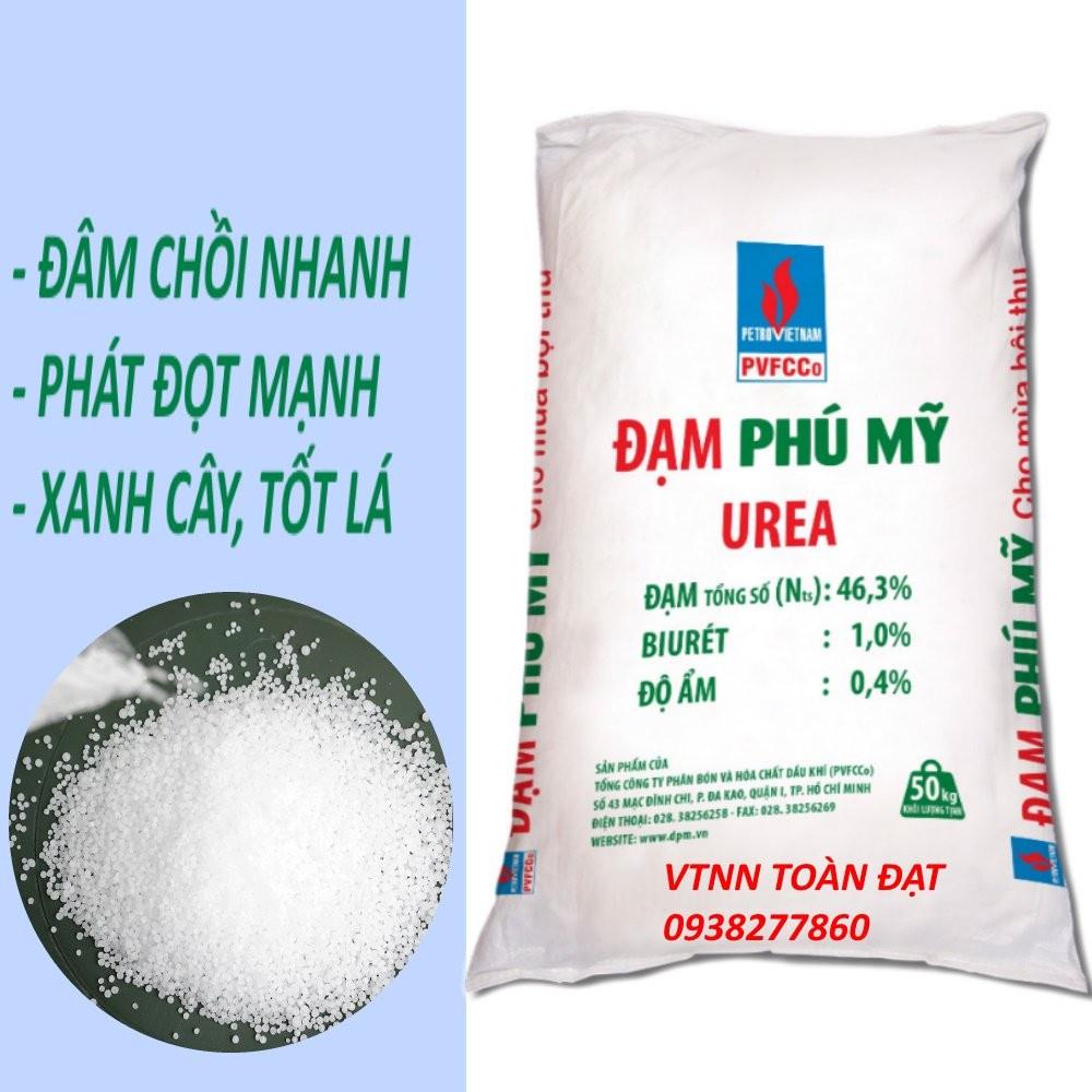 Phân bón URE - Đạm Trắng Phú Mỹ 1kg