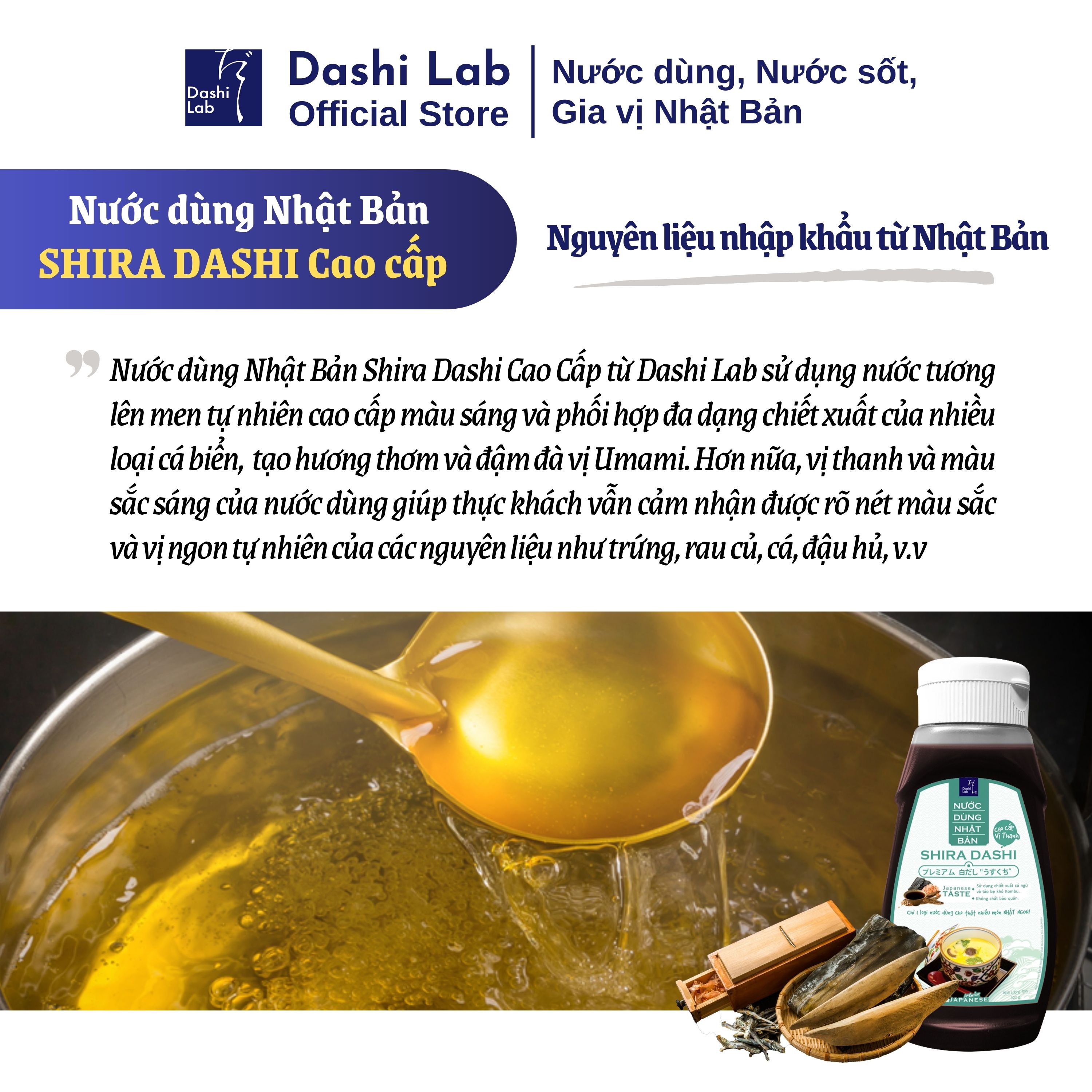 Combo Mì Udon Và Nước Dùng Shira DASHI LAB Sự Kết Hợp Chuẩn Nhật Hương Vị Đậm Đà Khó Quên