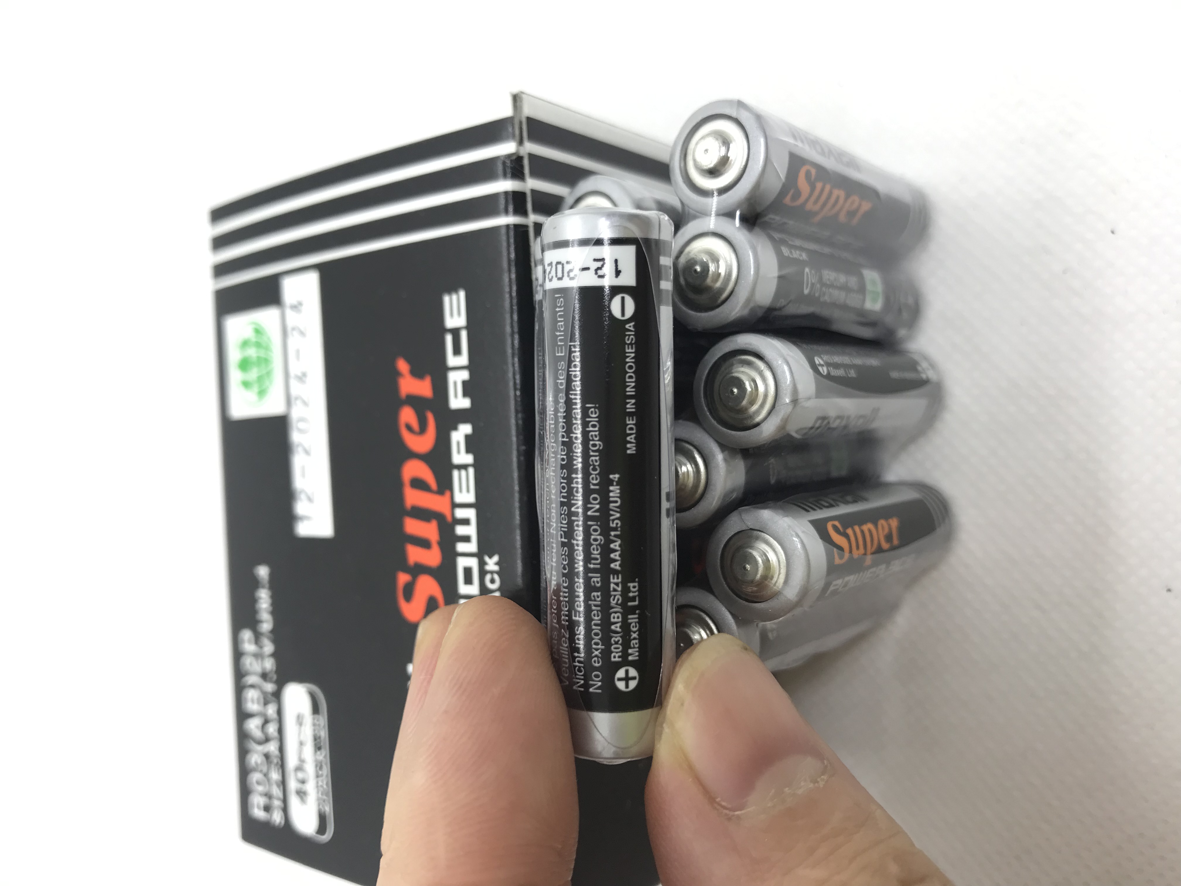 Combo 20 Viên Pin 1.5V MAXELL AAA (3A) chính hãng Nhập khẩu Indonesia