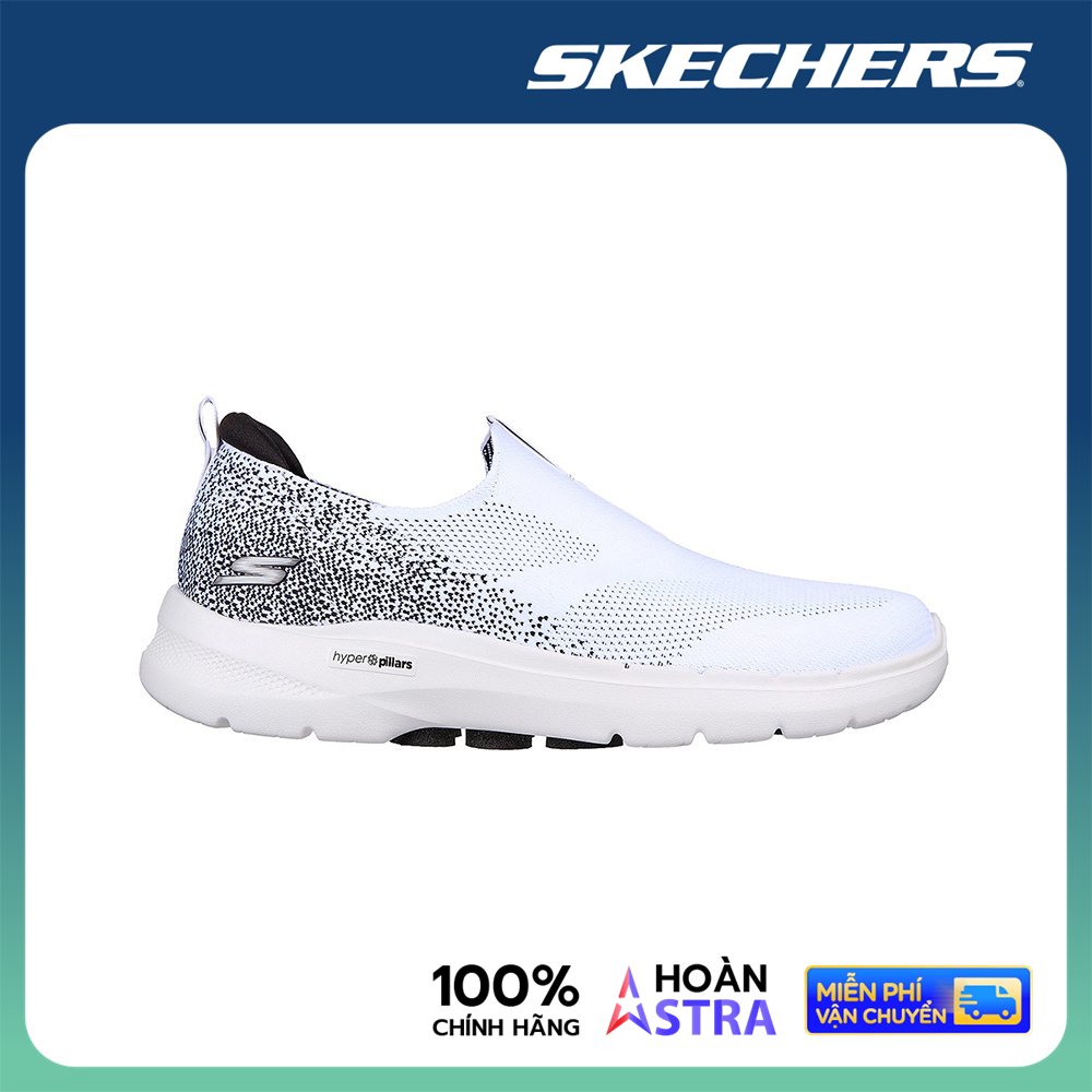 Skechers Nam Giày Thể Thao GOWalk 6 - 216202-WBK