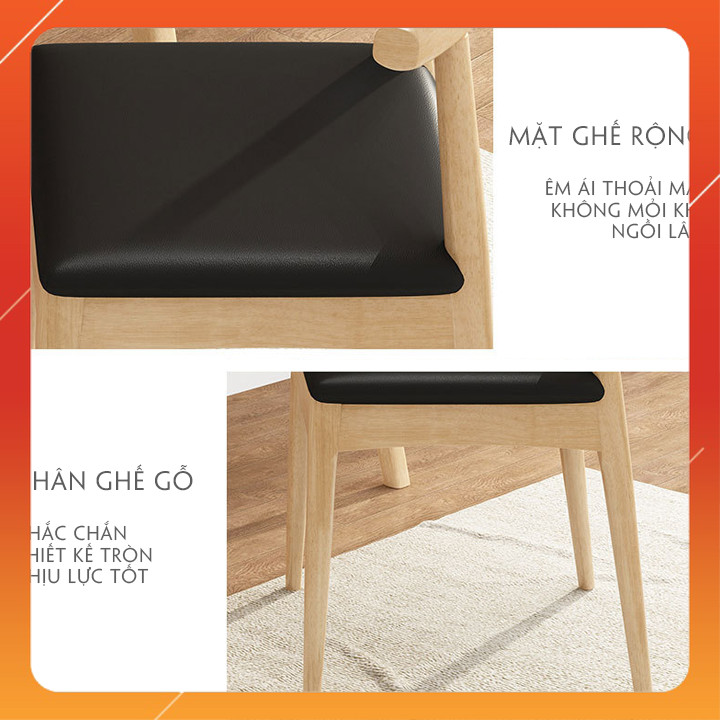 Bộ Bàn Ghế Gỗ Thông Phong Cách Bắc Âu Cao Cấp - Bộ Bàn Làm Việc Gỗ Tự Nhiên Đa Năng