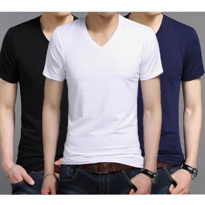 Áo Thun Body Ngắn Tay Nam Cổ tròn, cổ V 206377