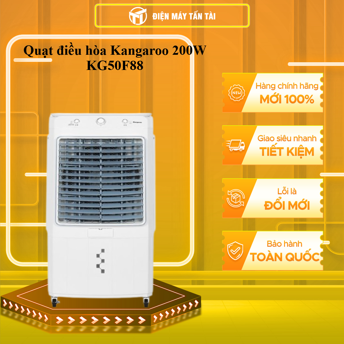 Máy làm mát không khí Kangaroo KG50F88 - Hàng chính hãng