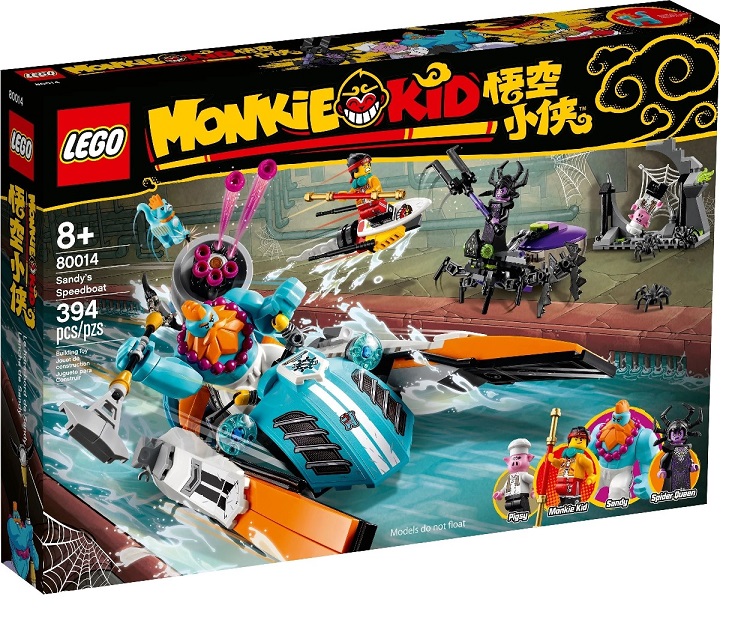 LEGO Monkie Kid 80014 - Thuyền Chiến của Sandy
