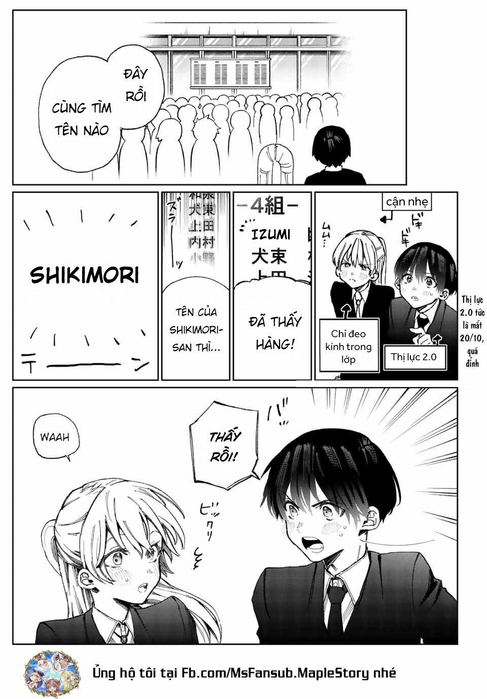 bạn gái tôi không chỉ dễ thương... chapter 18.5 2