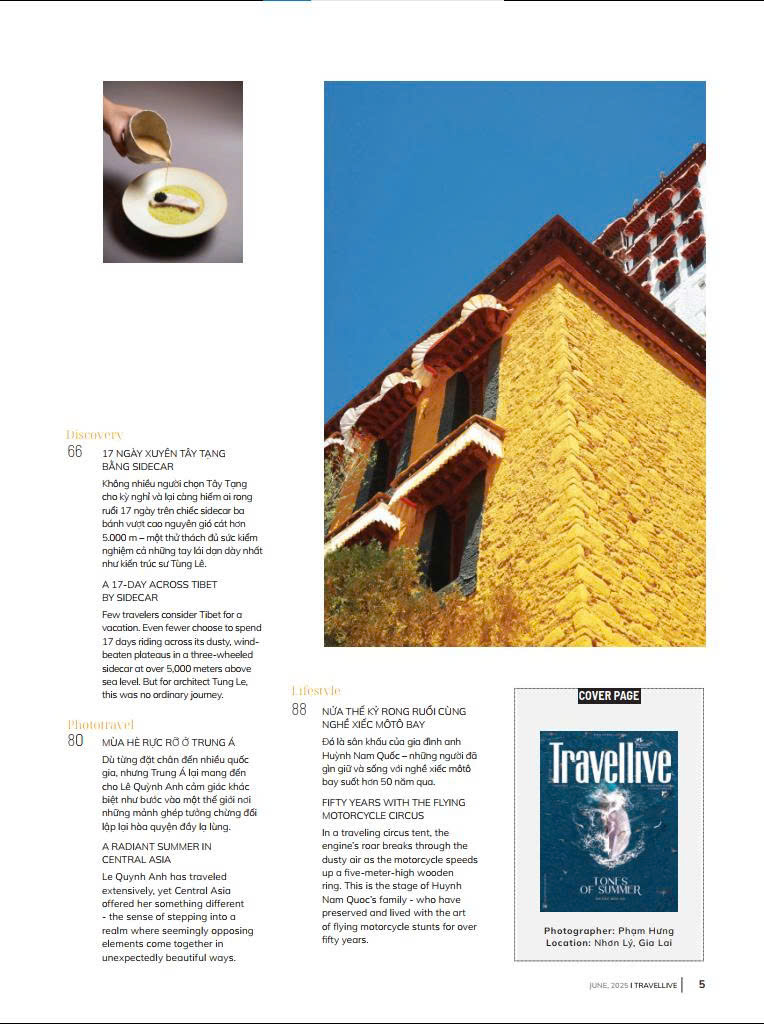 ẤN PHẨM TRAVELLIVE THÁNG 6/2025