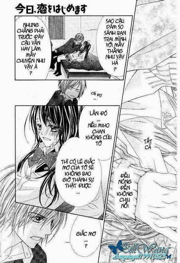 kyou, koi wo hajimemasu - mộng mơ đầu đời chapter 26 22