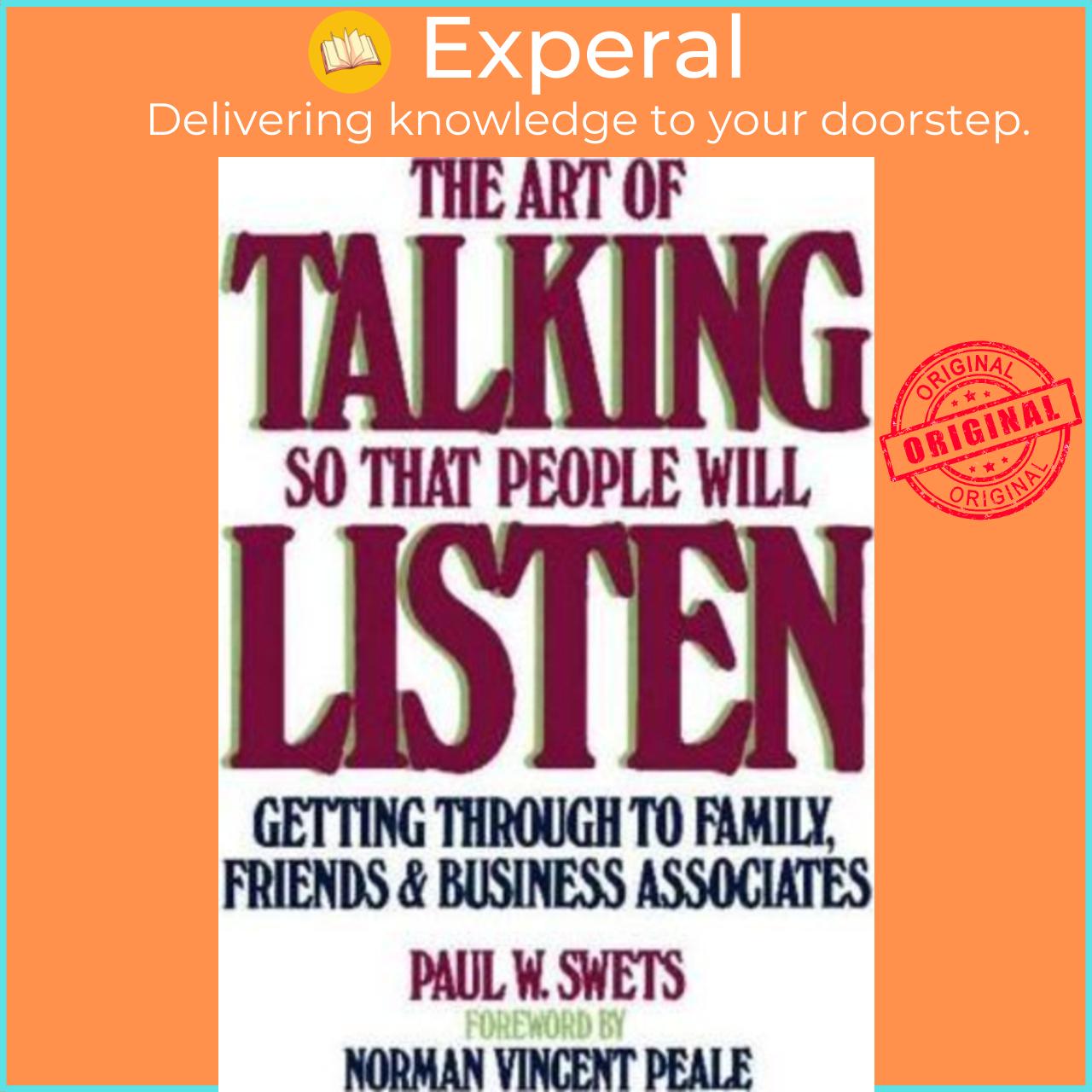 Sách - The Art of Talking So That People Will Listen by Paul W. Swets