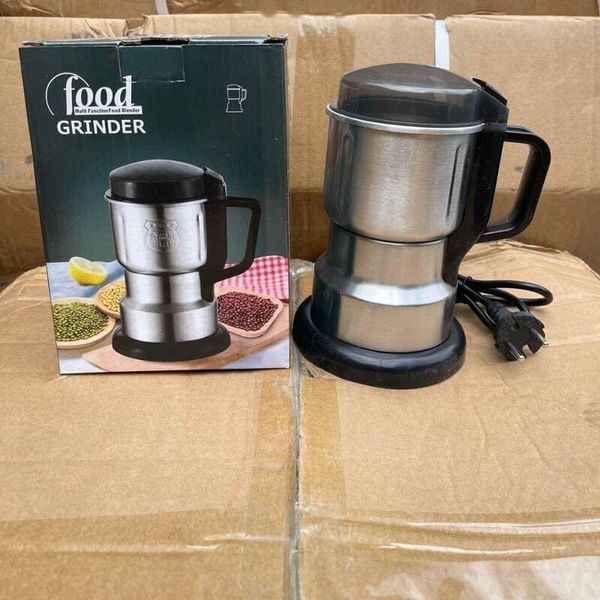 Máy Xay Hạt Khô, Máy Xay Cafe, Máy Xay Bột Khô Đa Năng Công Suất Lớn Với 8 Lưỡi Dao - Hàng Nhập Khẩu