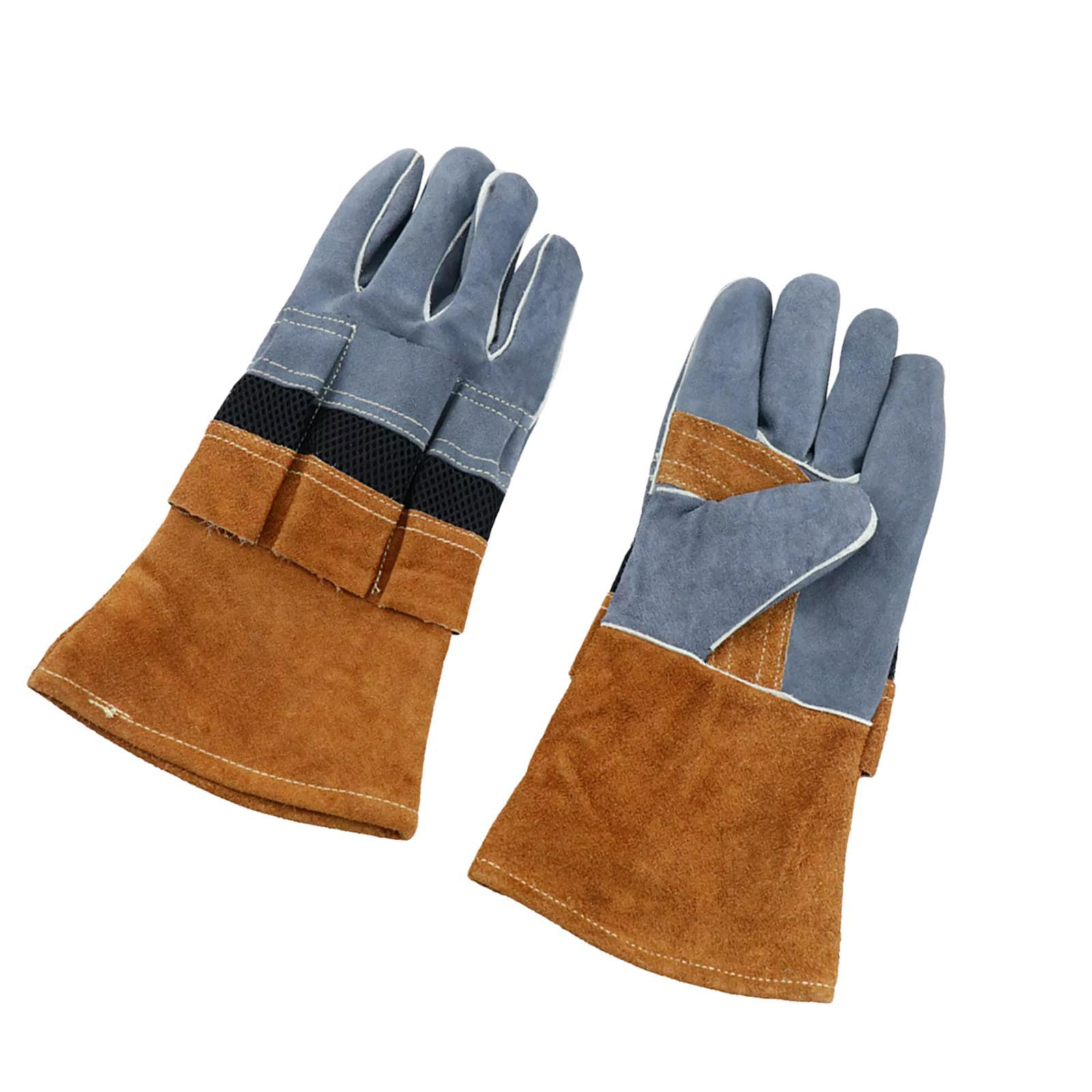 Heat Resistant Gloves Oven BBQ Mitts for Cooking Camping