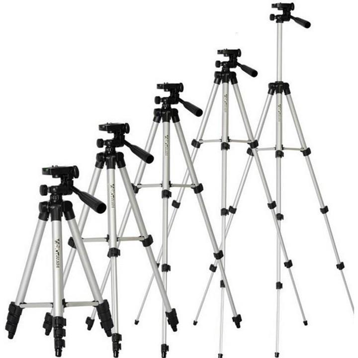 Giá đỡ điện thoại kẹp điện thoại livestream TIKTOK cho máy ảnh và điện thoại Tripod Gậy 3 Chân Kèm Giá Đỡ