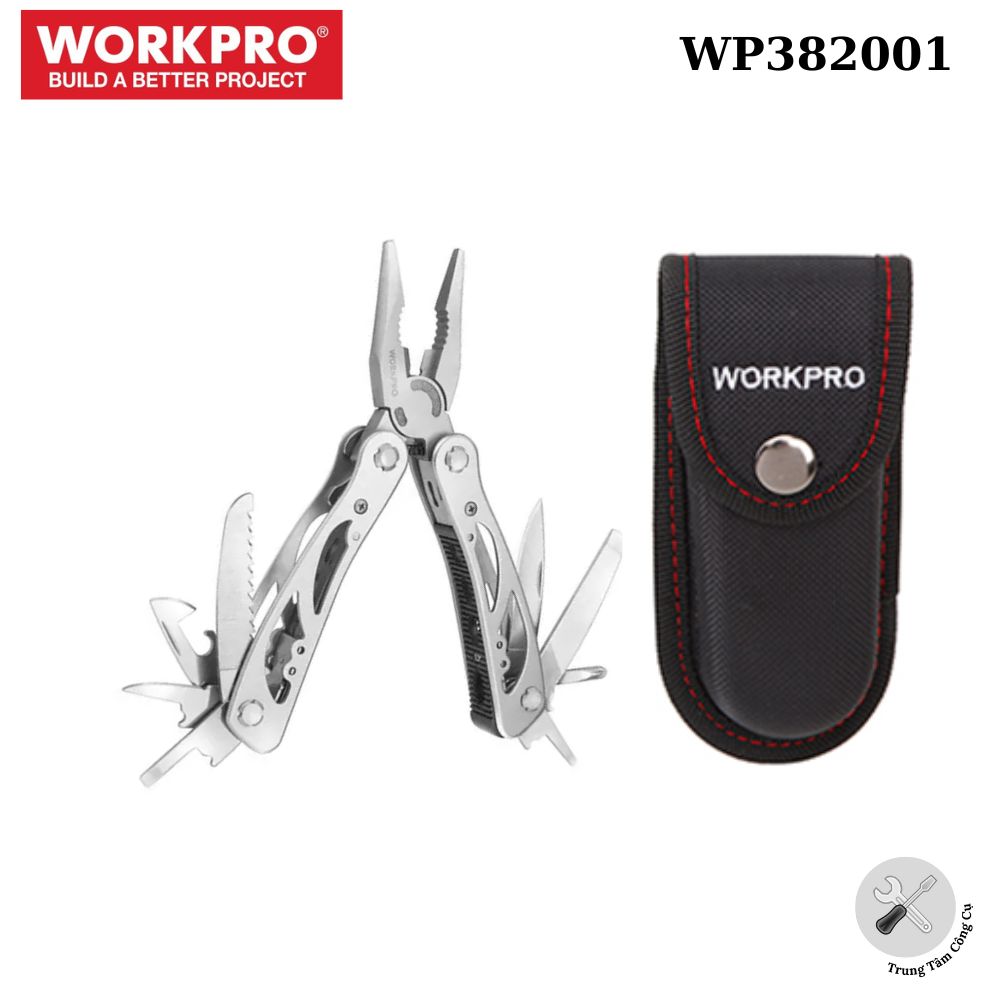 Kìm đa năng 12in1 Workpro WP382001