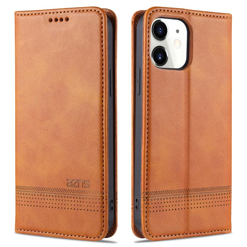 Bao Da Phong Cách Retro Có Ngăn Đựng Thẻ Cho Iphone 6 7 8 Plus Xr X Xs Max Se