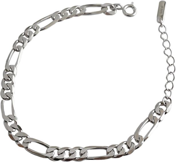 Vòng đeo tay xích titan 3-1 độc đáo