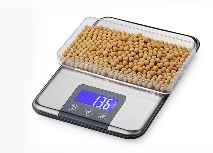 Cân điện tử 5kg, 15kg phím cảm ứng phân chia chế độ dinh dưỡng cho gia đình M150