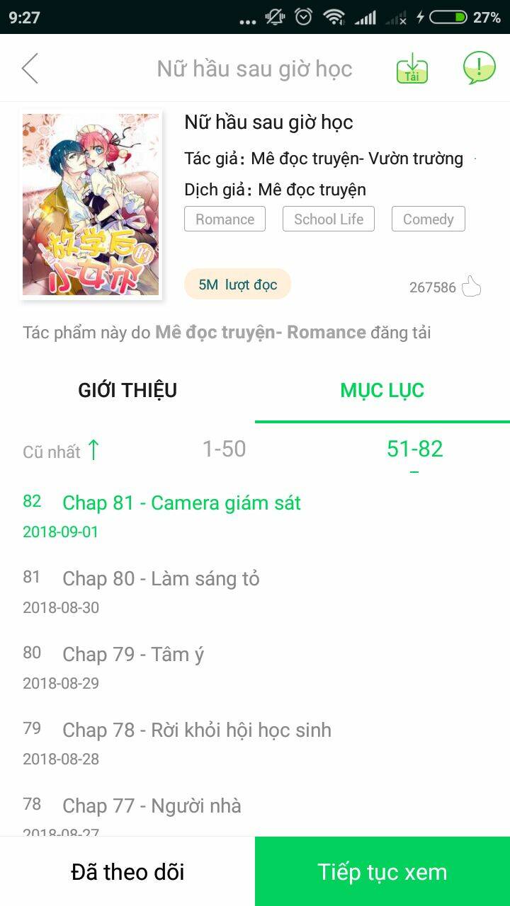 nữ hầu sau giờ học chapter 34 34