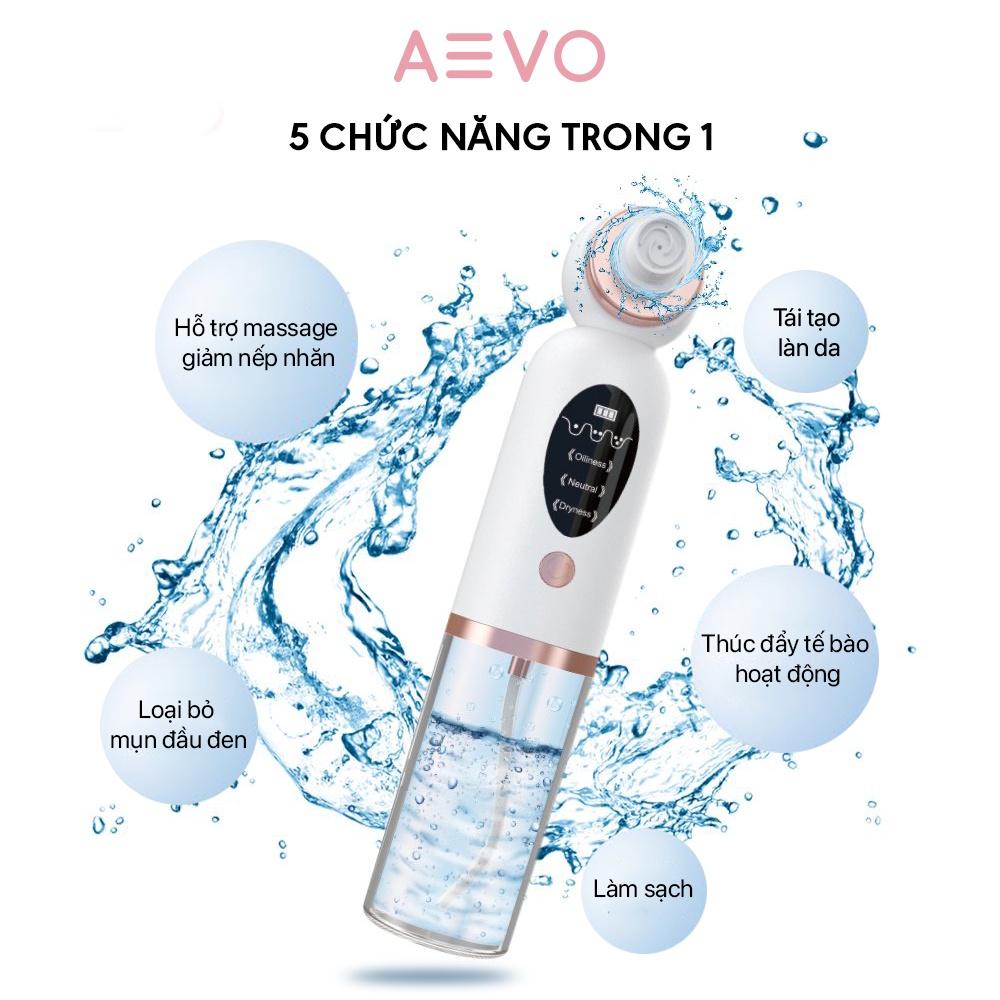 Máy hút mụn AEVO Acne Mover 5 trong 1 giúp loại bỏ mụn đầu đen, trị liệu cảm ứng trên khuôn mặt, giảm nếp nhăn