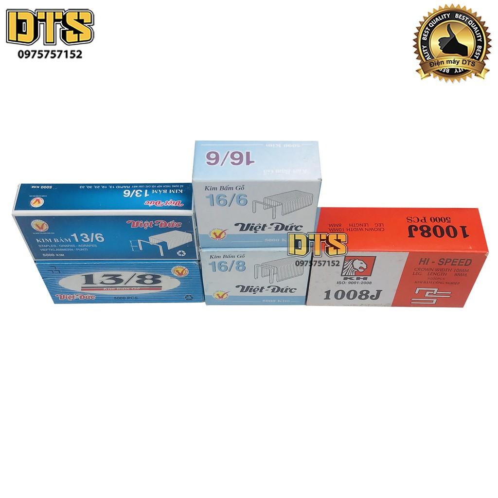 Hộp 5000 ghim bấm gỗ chuyên nghiệp, đinh ghim dập gỗ 13/6, 13/8, 16/6, 1008J