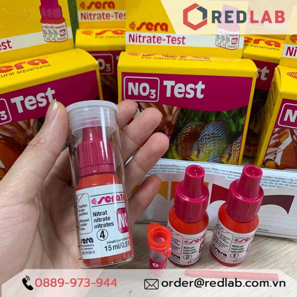 Test NO3 Sera - Bộ test nước xác định hàm lượng Nitrate trong nuôi tôm, cá thủy sản