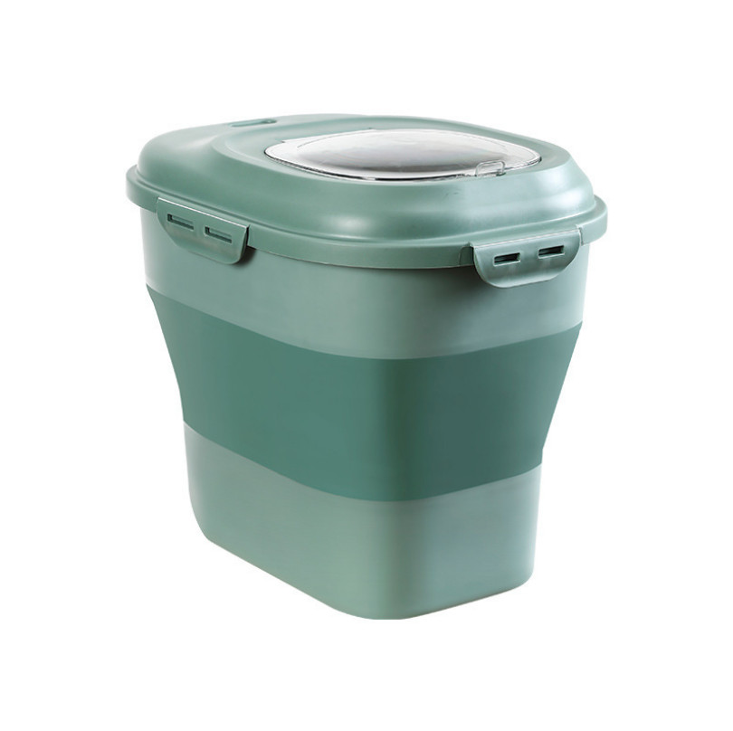 Thùng đựng gạo 25kg chống côn trùng gấp gọn