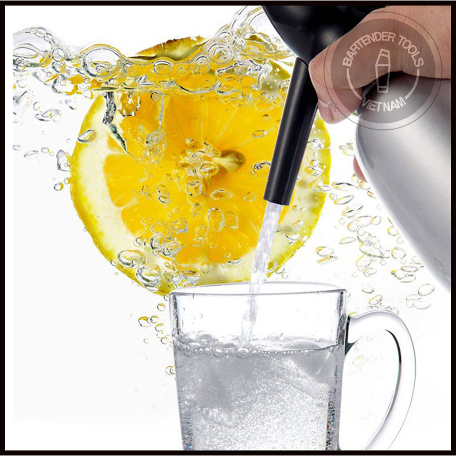Bình xịt soda Siphon 1L | Dụng cụ bartender