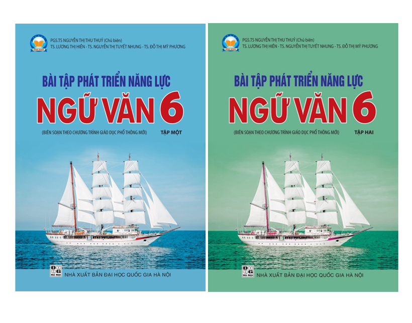 Sách – Combo Bài tập Phát triển năng lực Ngữ Văn 6 Tập 1 + 2