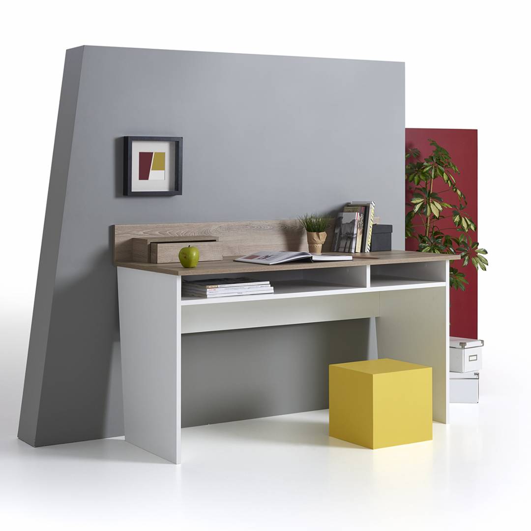 Bàn Học Bằng Gỗ Kiểu Dáng Nhỏ Gọn SMLIFE Dawson