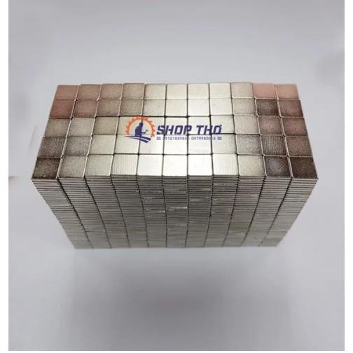 Nam châm vuông mỏng 10x10x2mm