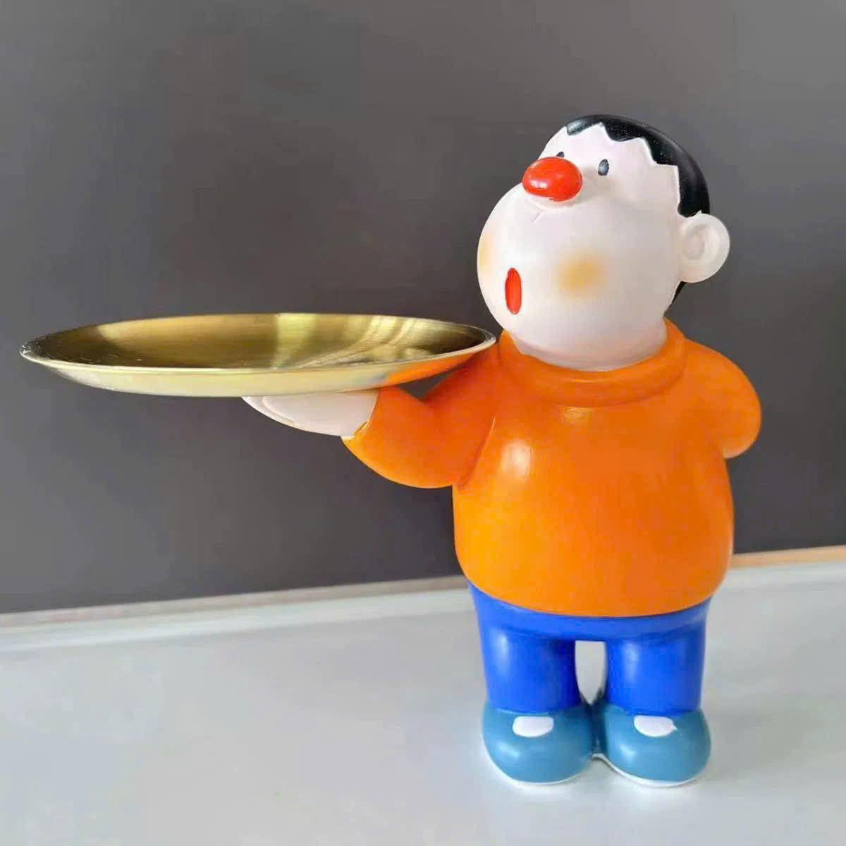 Tượng Chaien Bê Đĩa Cao 21cm – Mô Hình Nhân Vật Hoạt Hình Trang Trí Bàn, Trưng Bày Kẹp Tóc – Phụ Kiện – Decor Cửa Hàng - HÀNG CHÍNH HÃNG MINIIN