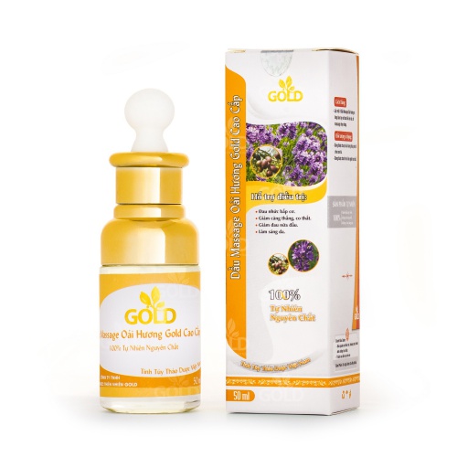 Dầu Massage Gold Oải Hương Chống Oxy Hóa 50ml