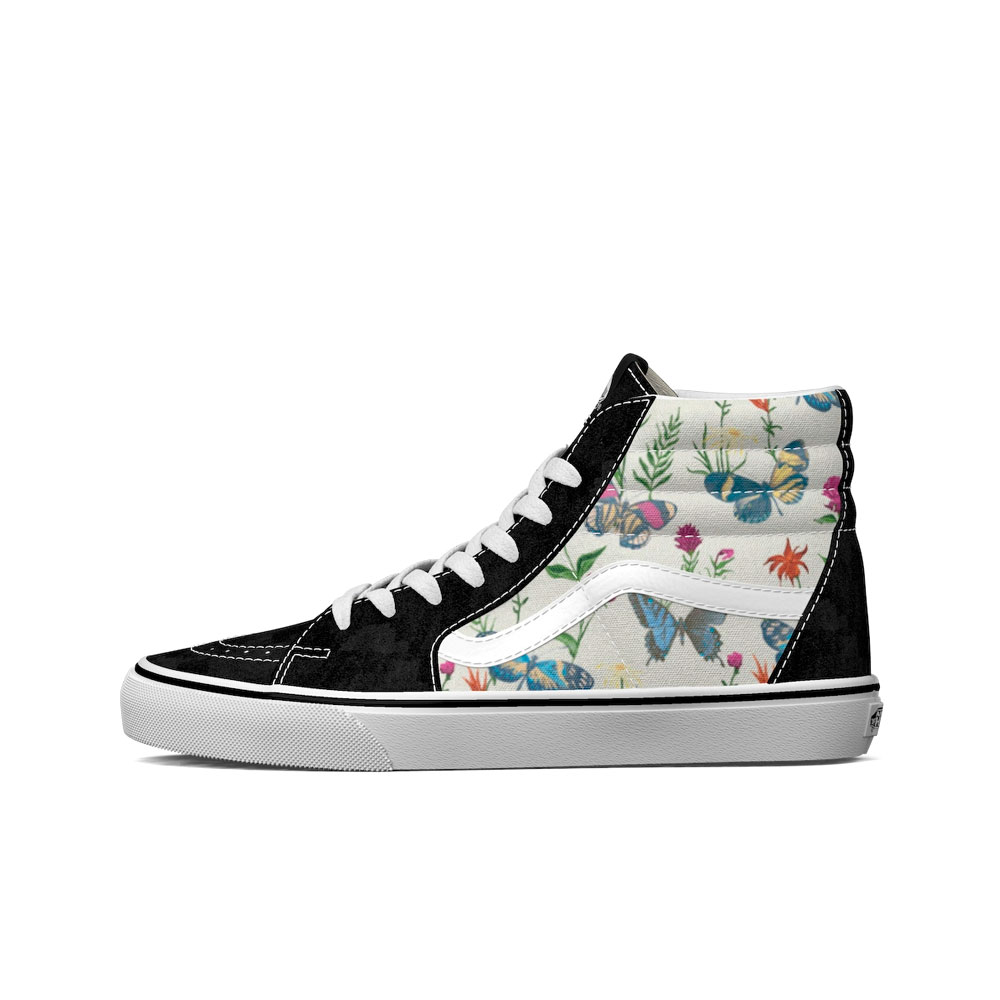 Giày Vans Sk8-Hi Project X Butterfly Floral - VN0A5HXVUC0