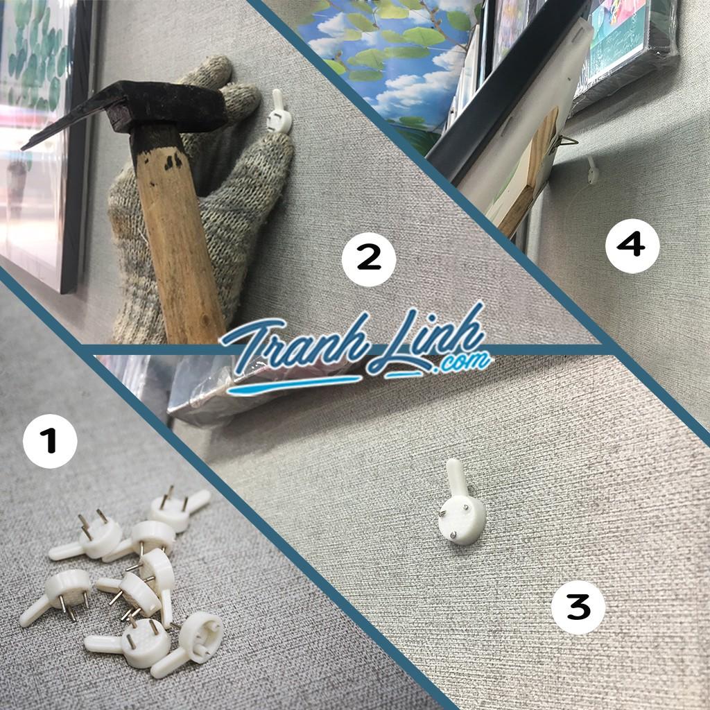 Bộ 3 Tranh Canvas Phong Cảnh Trừu Tượng