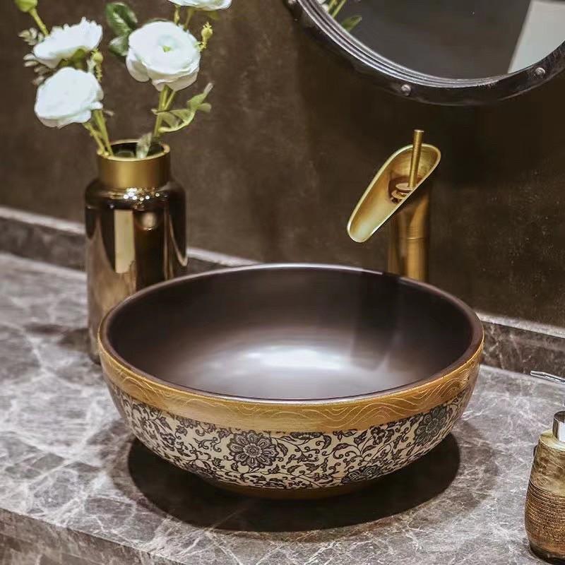 LAVABO MỸ THUẬT EV-CĐ04