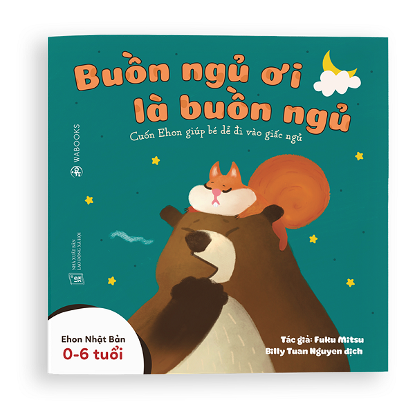 Ehon Nhật Bản - Buồn Ngủ Ơi Là Buồn Ngủ - Combo Bộ Sách 3 Quyển - "Rừng Ơi Ngủ Ngon" ; "Ôm Chầm"; "Buồn Ngủ Ơi Là Buồn Ngủ"