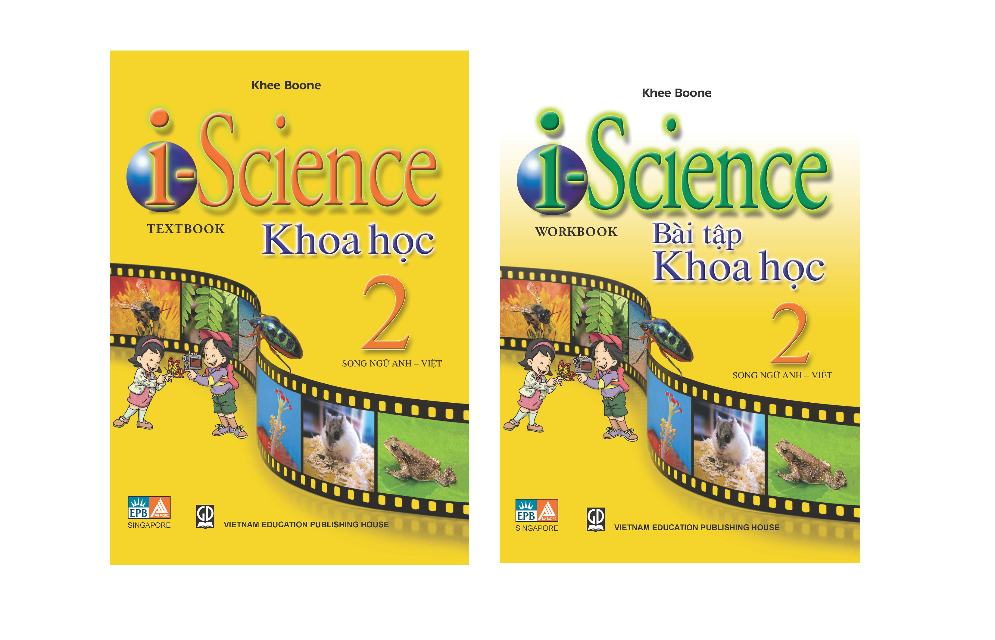 Bộ 16 cuốn sách Khoa Học I Science (song ngữ) lớp 1-6