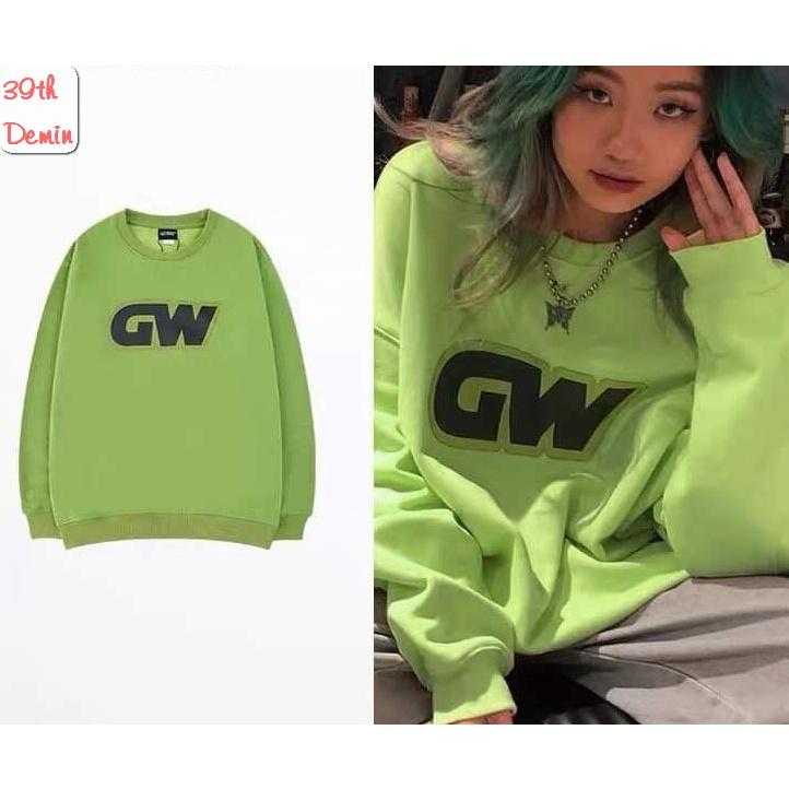 Áo nỉ GW phong cách Hip Hop graffiti sweater unisex Form rộng Free Size