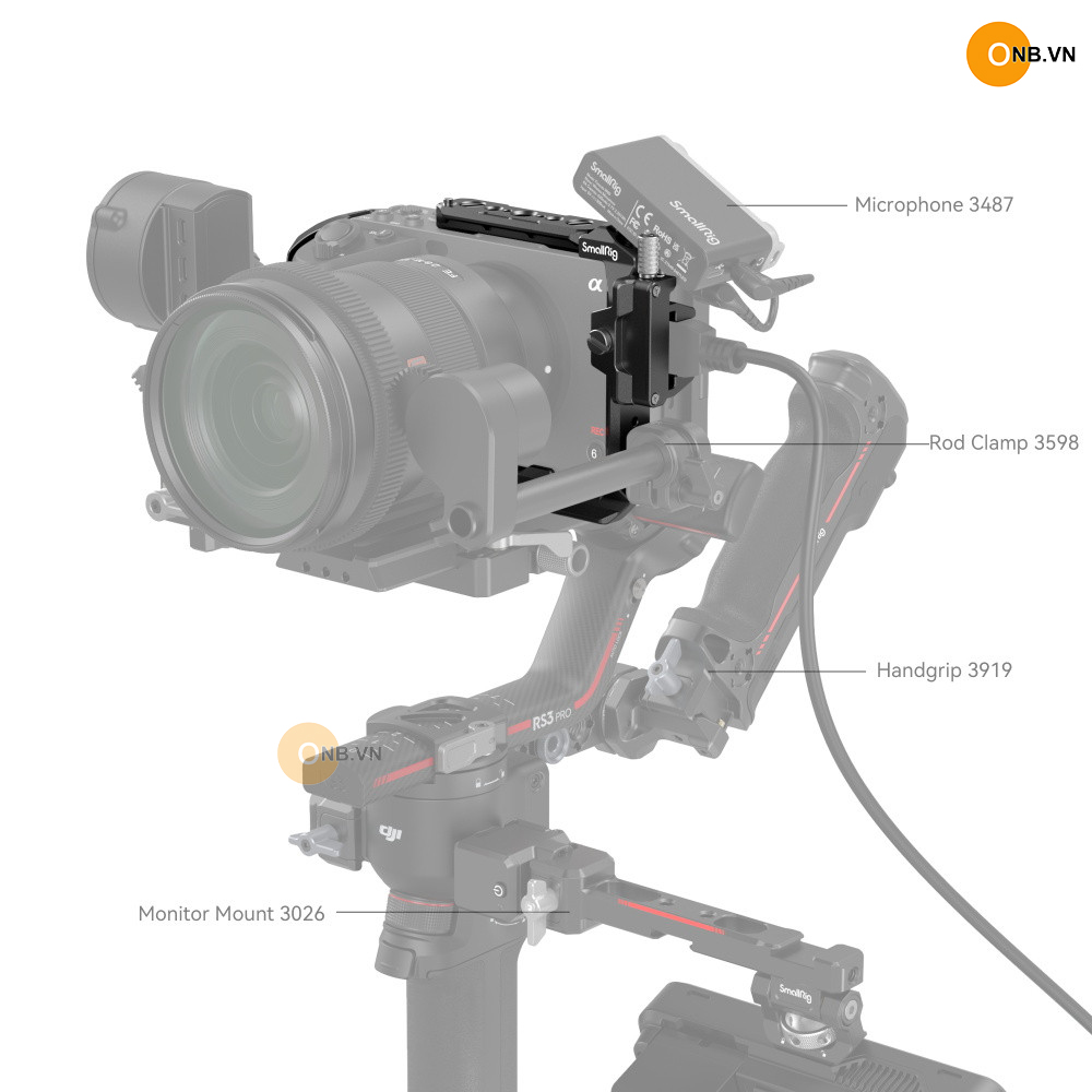 SmallRig Cage So-ny FX30 FX3 4183 mới nhất 2023